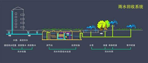 企業(yè)廠區(qū)內如何進行雨水回收利用呢？